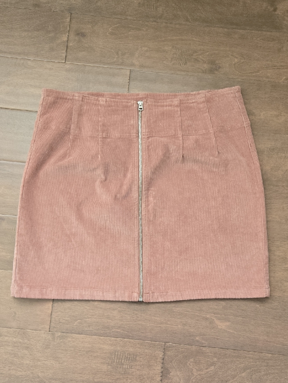 wild fable Corduroy Zip-Front Skirt - Size 16